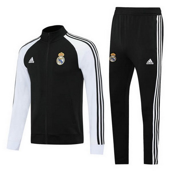 Trainingsanzug Real Madrid 2020-21 Schwarz Weiß